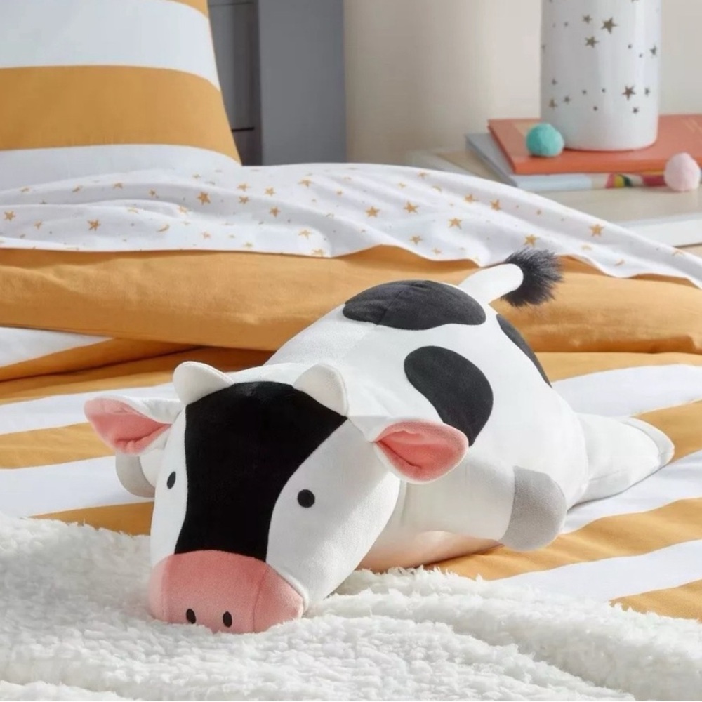COPY - Cow Weighted Plush Throw Pillow - Pillowfort
